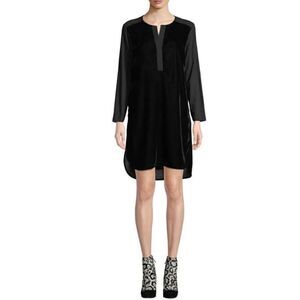 Finley | XS | Women Long Sleeve Shirt Dress velvet holiday dress boot dress